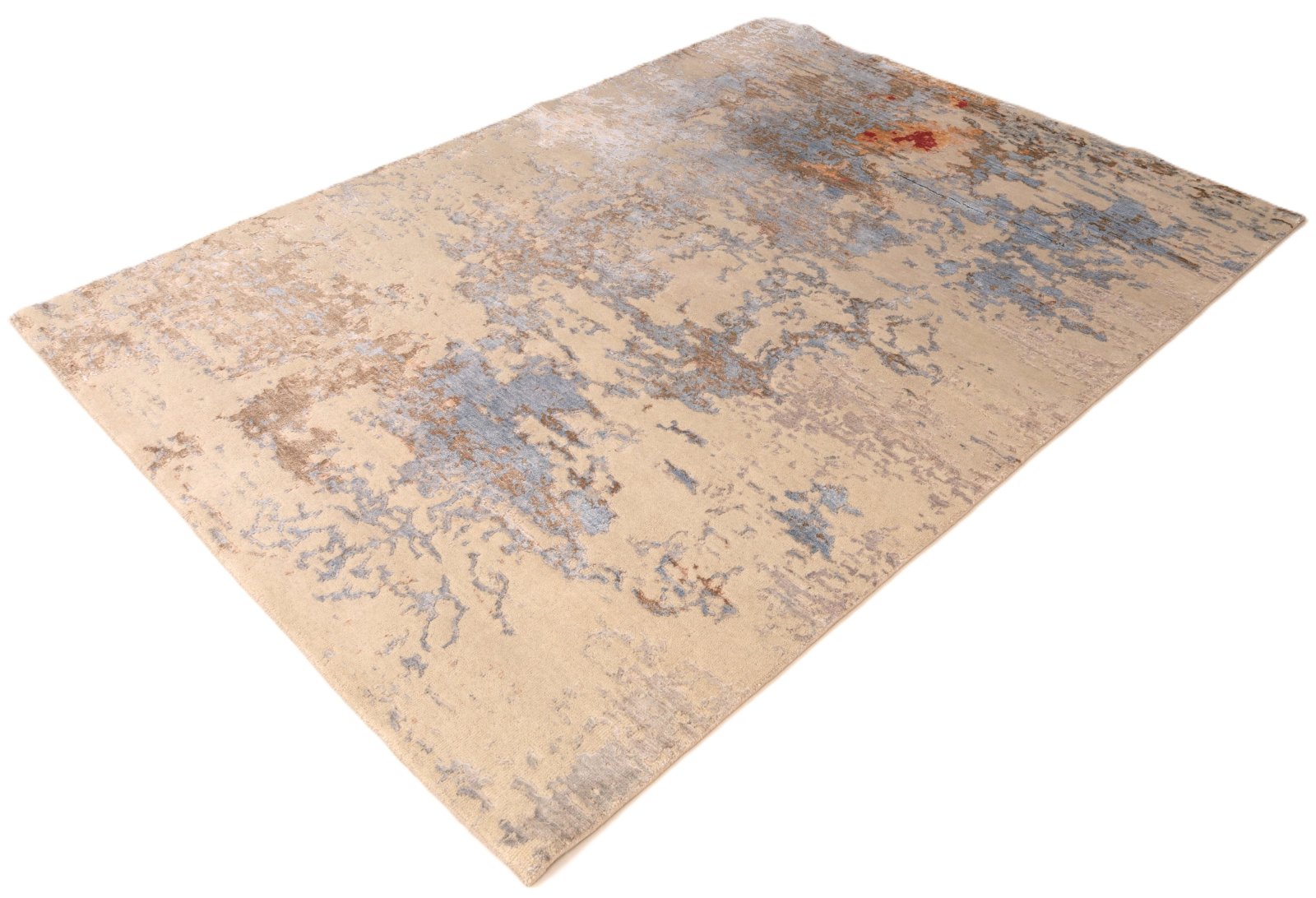 Handgeknüpfter Orientteppich, 206 × 150 cm, Wolle