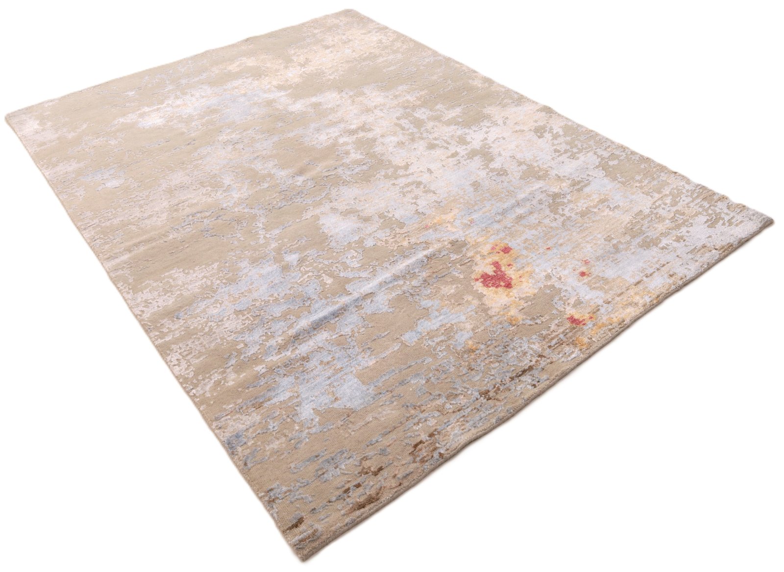 Handgeknüpfter Orientteppich, 206 × 150 cm, Wolle