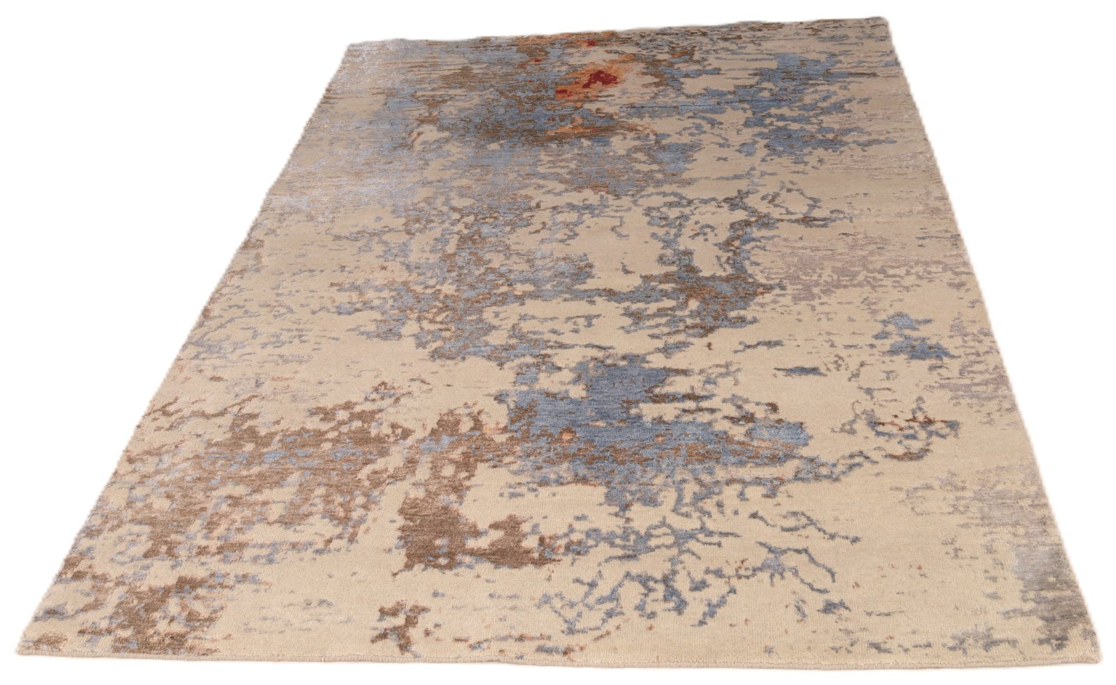 Handgeknüpfter Orientteppich, 206 × 150 cm, Wolle