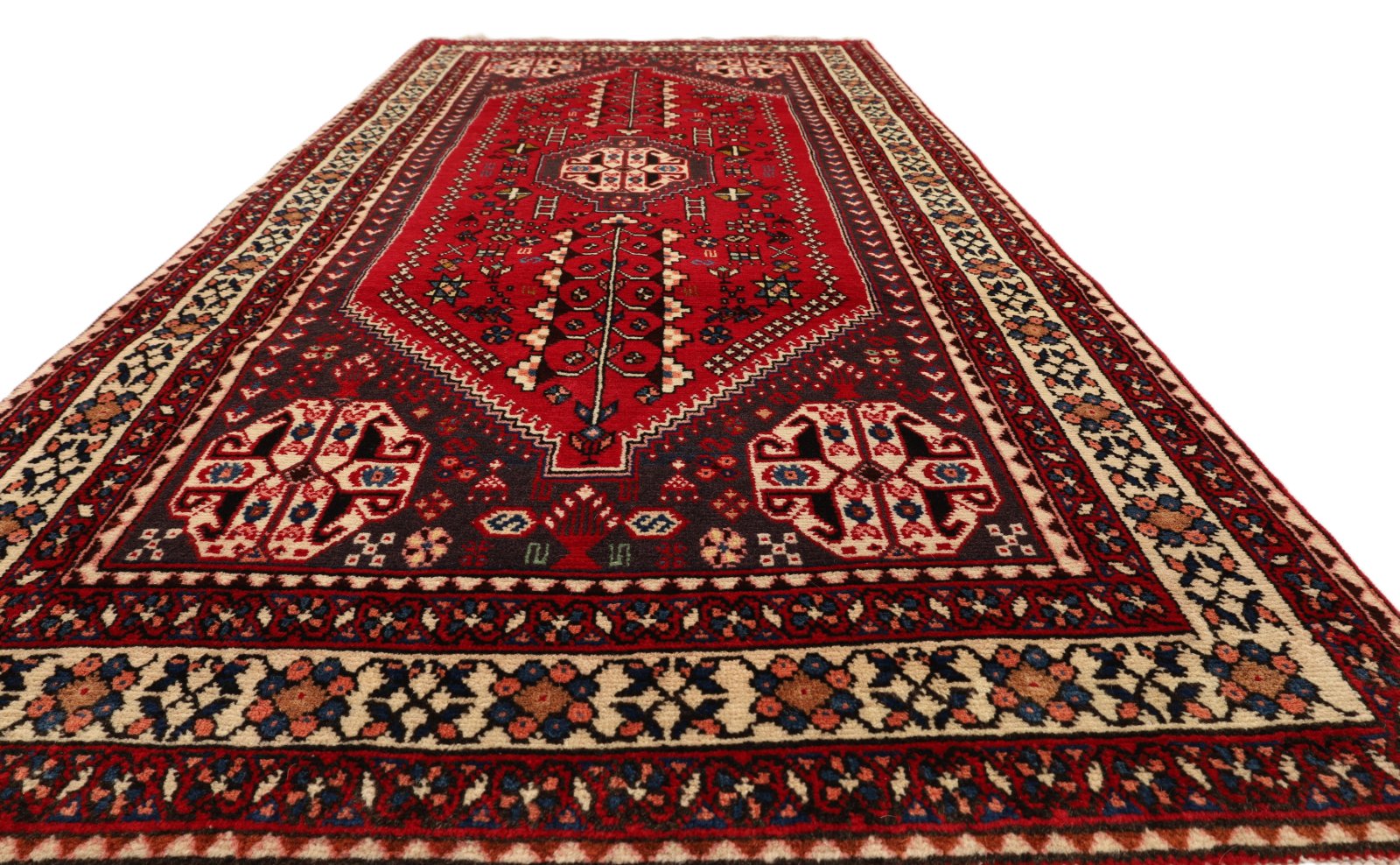 Perserteppich aus Iran, 146 × 71 cm