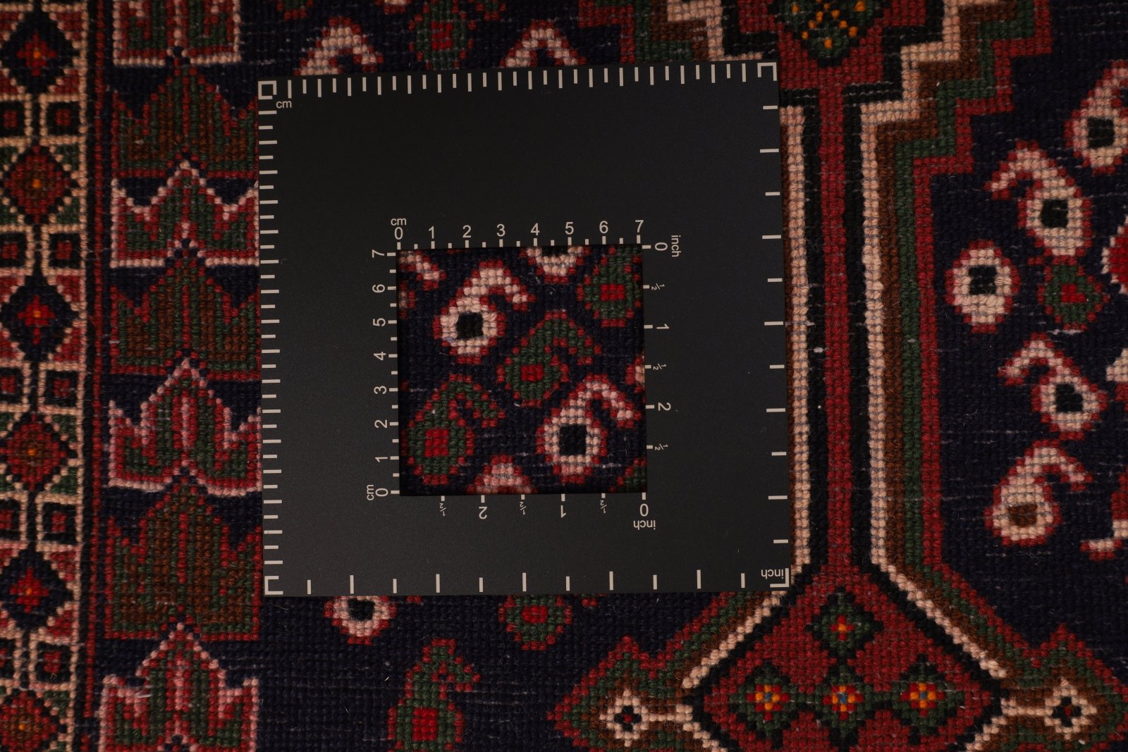 Handgeknüpfter Afshar Perserteppich, 202 × 147 cm, Wolle