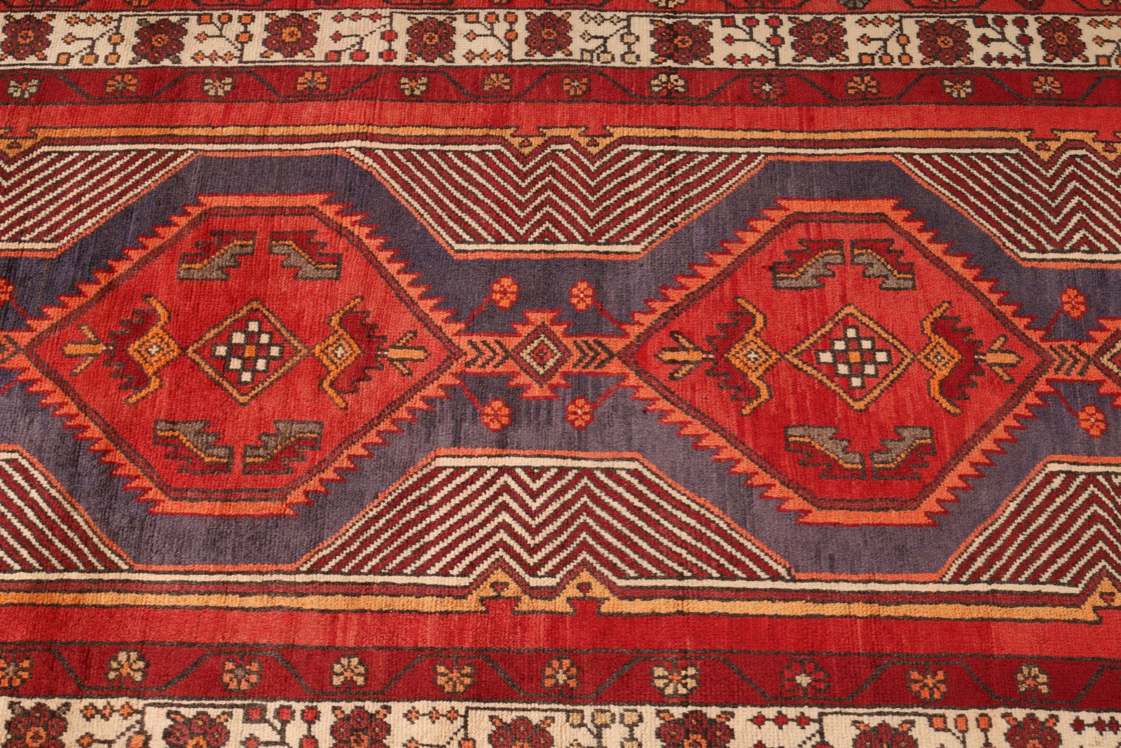 Ardebil Perserteppich aus Iran, 406 × 101 cm