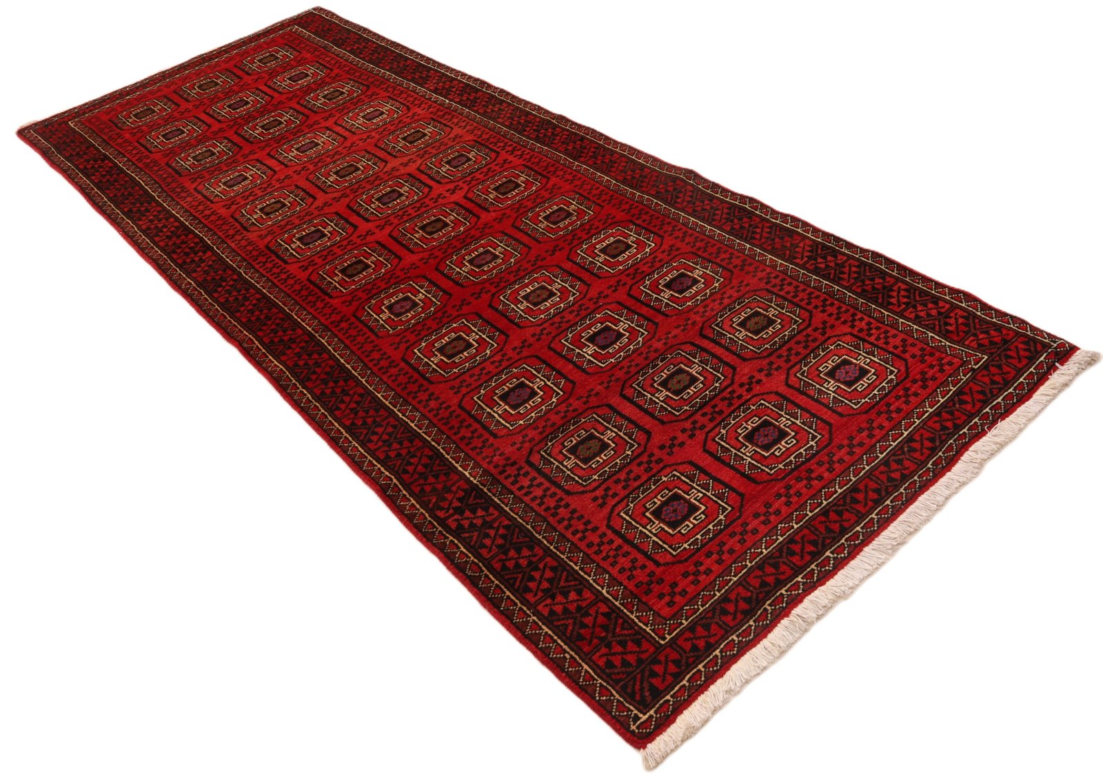 Handgeknüpfter Baluch Perserteppich 300 × 105 cm
