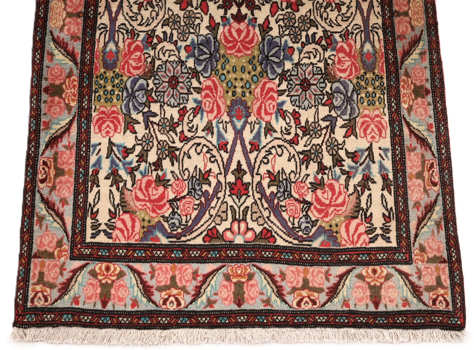 Bijar Perserteppich aus Iran, 380 × 90 cm