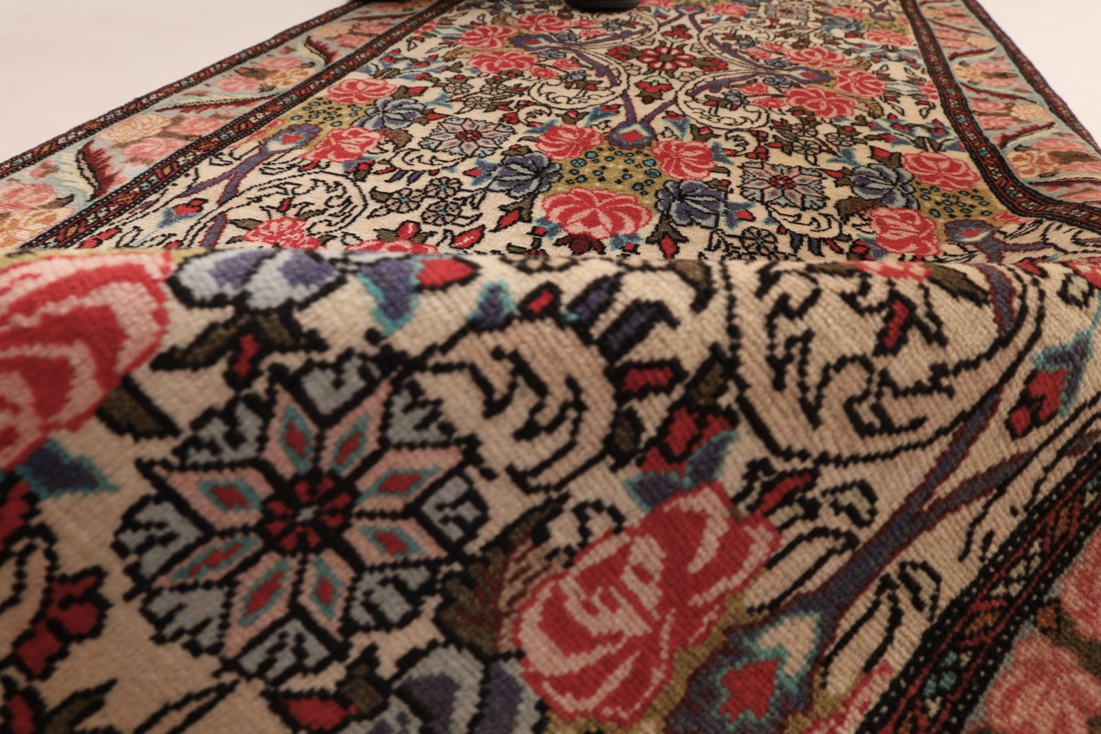 Bijar Perserteppich aus Iran, 380 × 90 cm