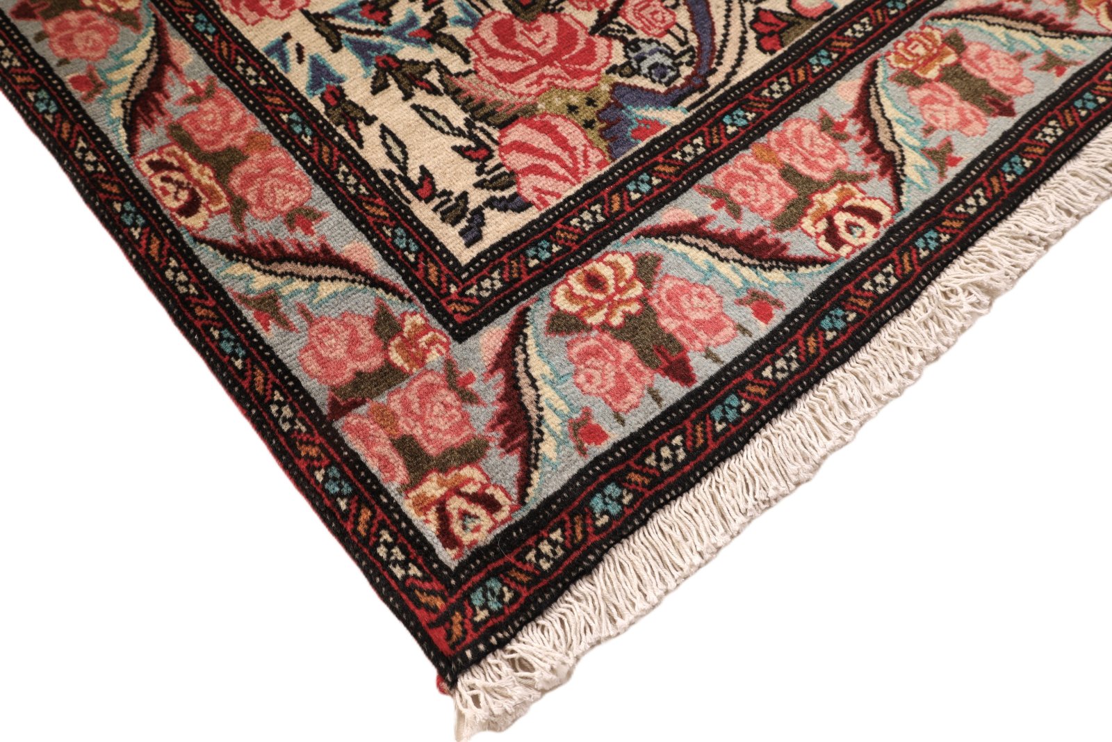 Bijar Perserteppich aus Iran, 380 × 90 cm