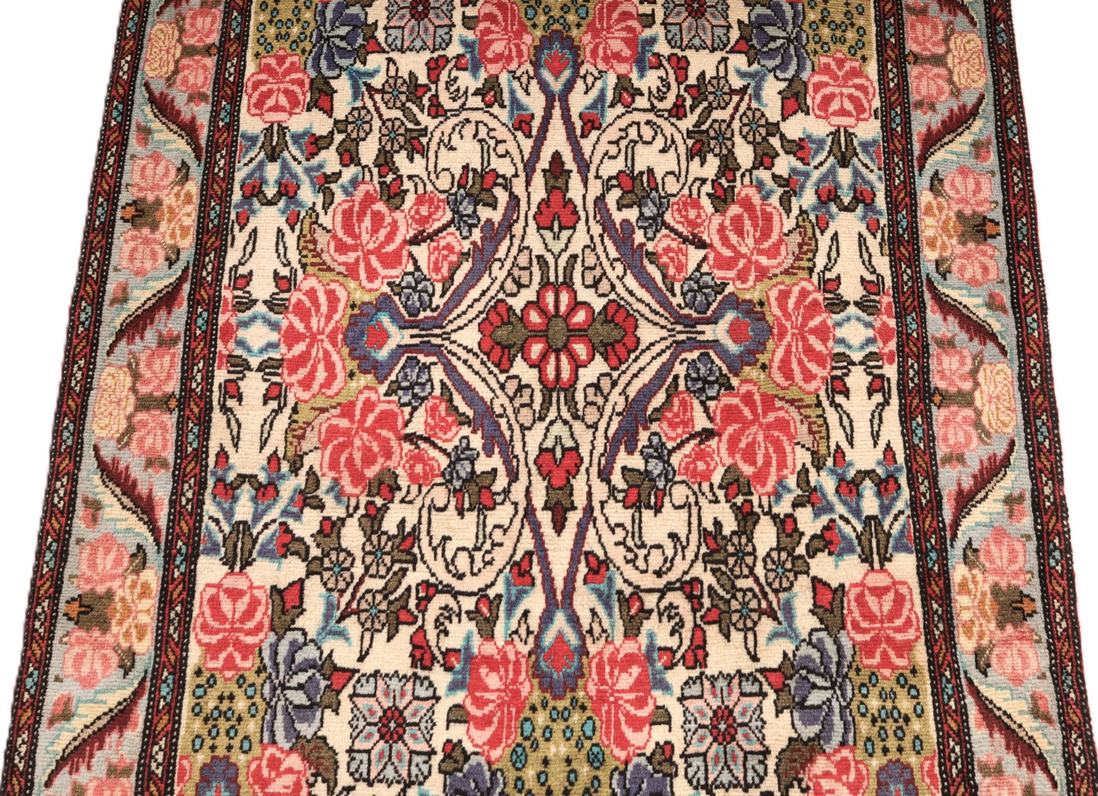 Bijar Perserteppich aus Iran, 380 × 90 cm