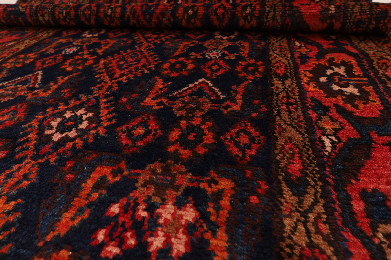 Handgeknüpfter Perserteppich, 520 × 108 cm, Wolle