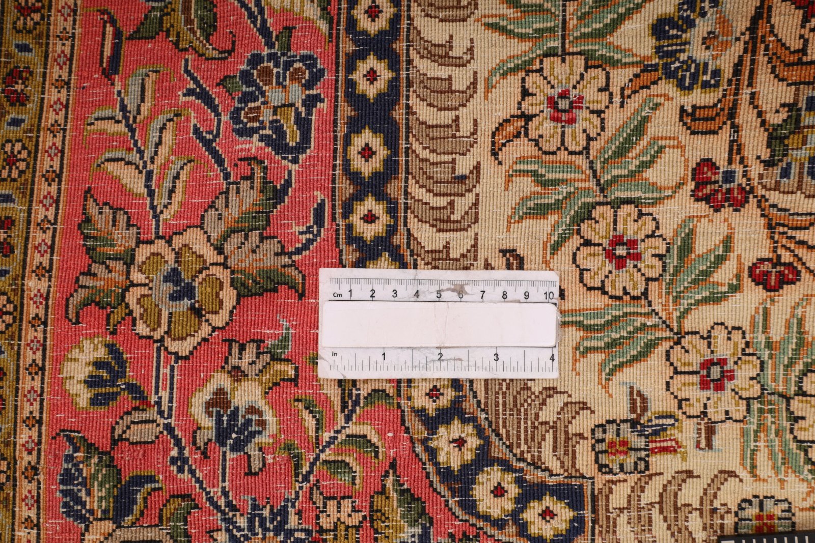 Ghom Perserteppich aus Iran, 200 × 140 cm