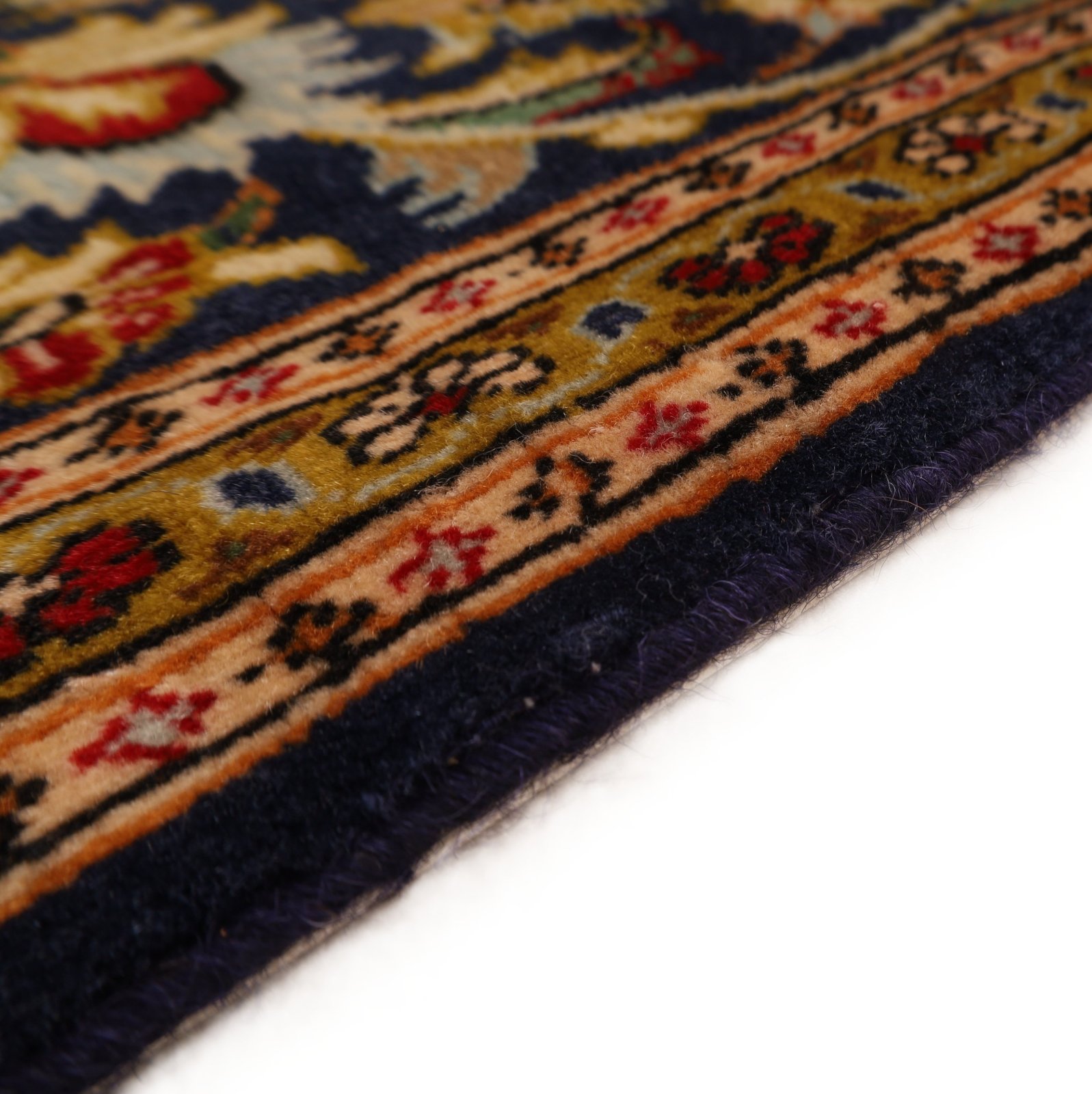 Ghom Perserteppich aus Iran, 200 × 140 cm