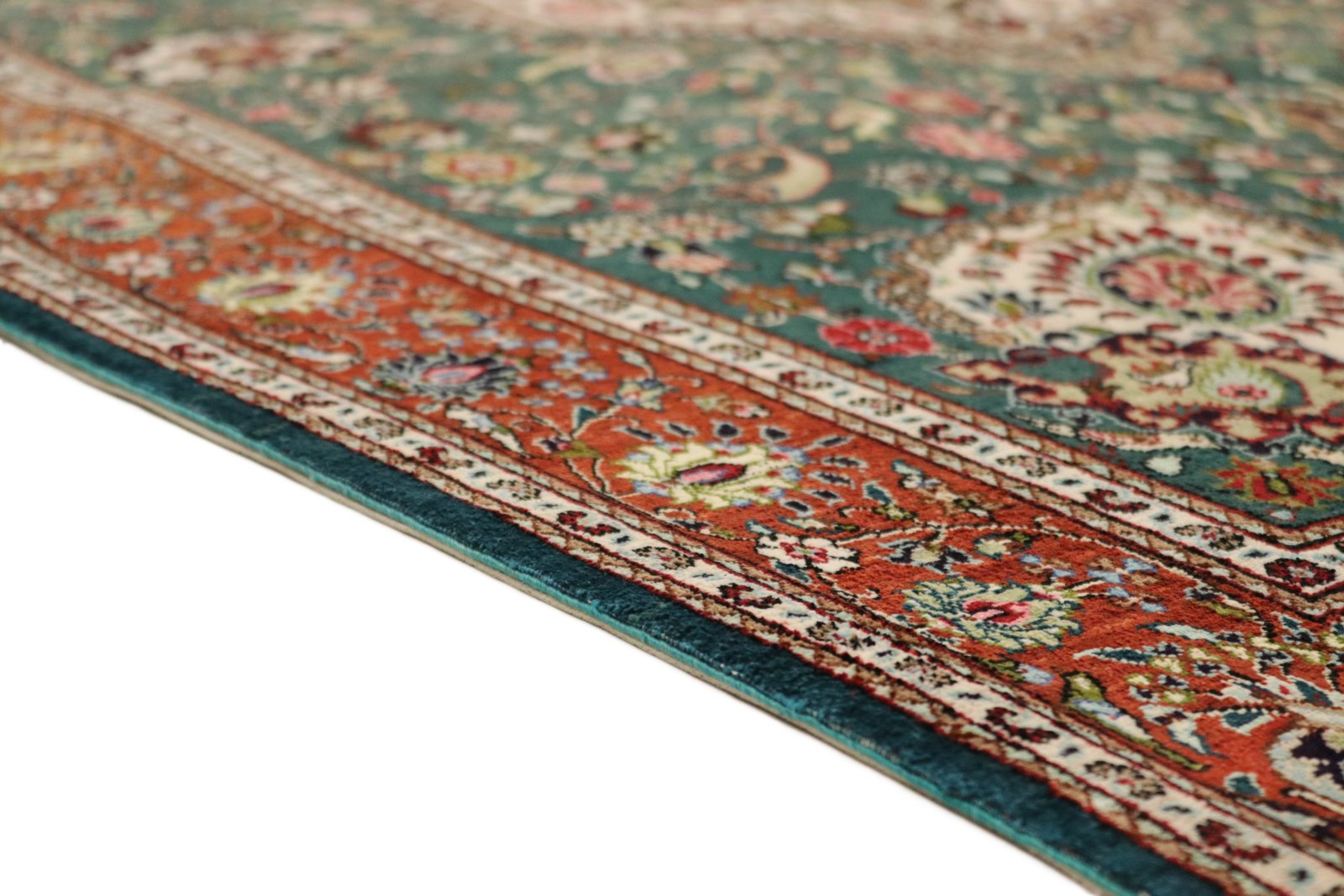 Handgeknüpfter Ghom Perserteppich 151 × 102 cm