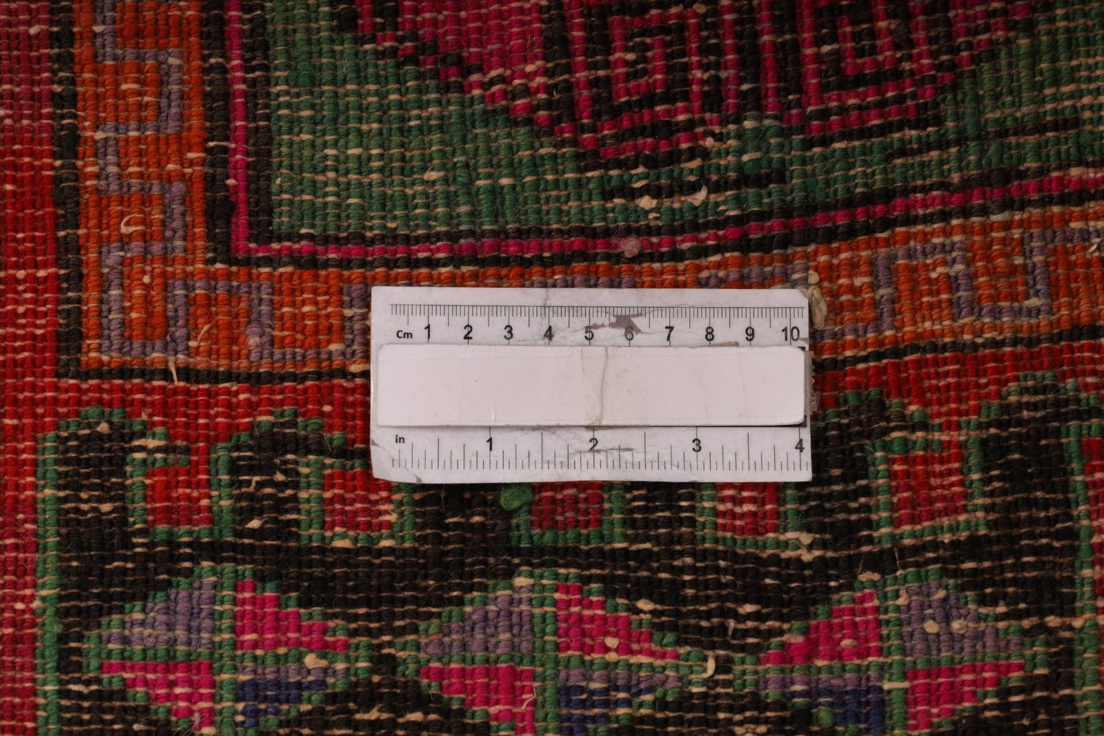 Handgeknüpfter Perserteppich, 306 × 124 cm, Wolle