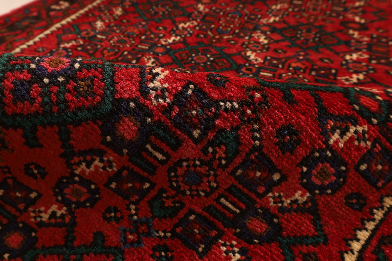 Handgeknüpfter Hamadan Perserteppich 287 × 87 cm