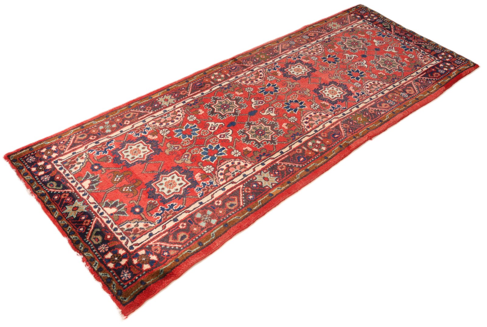 Hamadan Perserteppich aus Iran, 201 × 81 cm