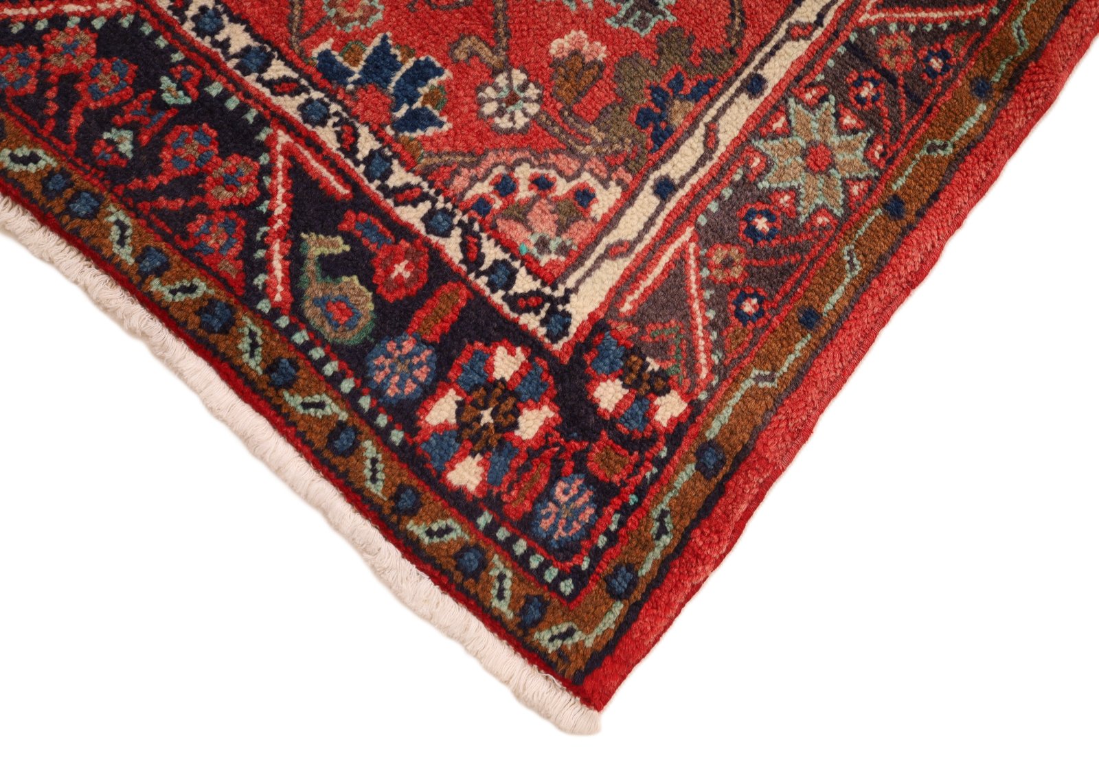 Hamadan Perserteppich aus Iran, 201 × 81 cm