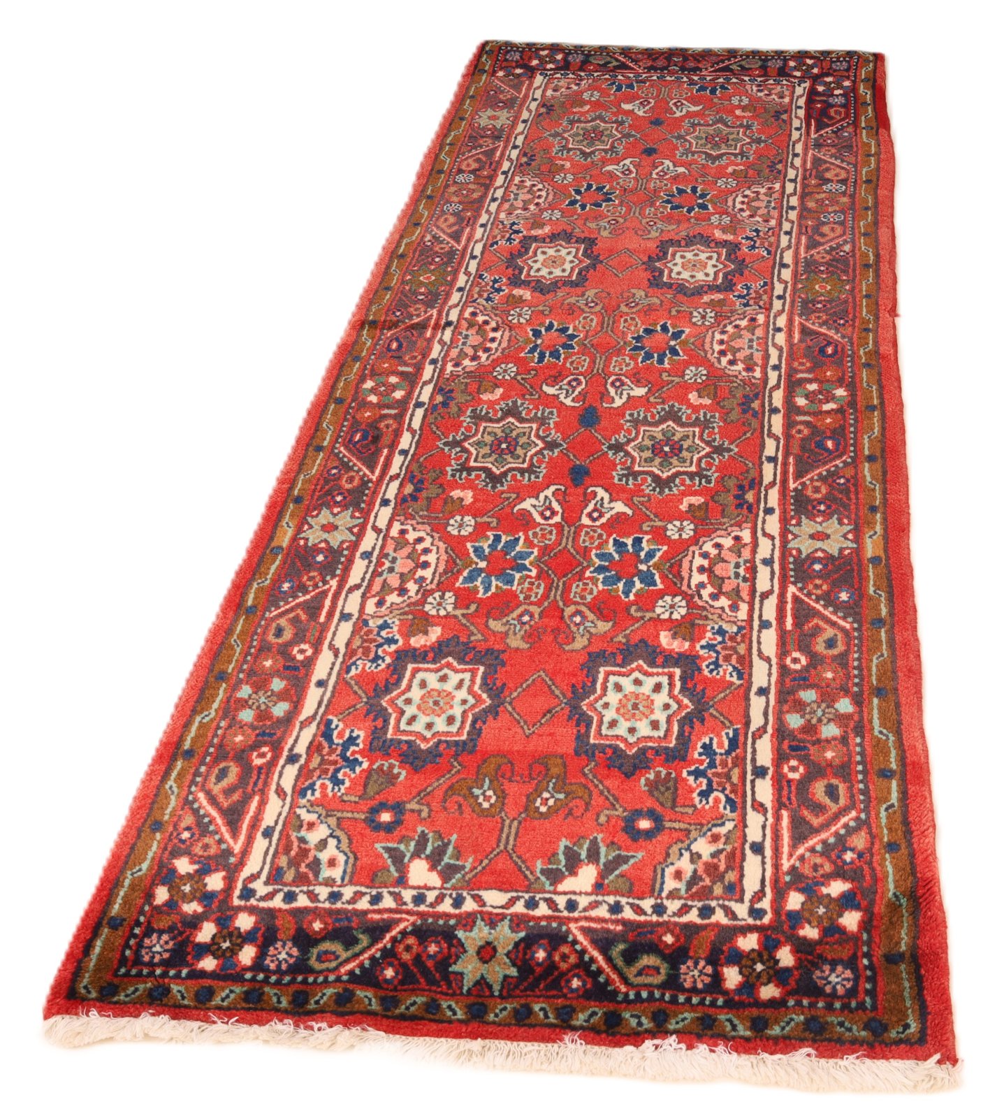 Hamadan Perserteppich aus Iran, 201 × 81 cm