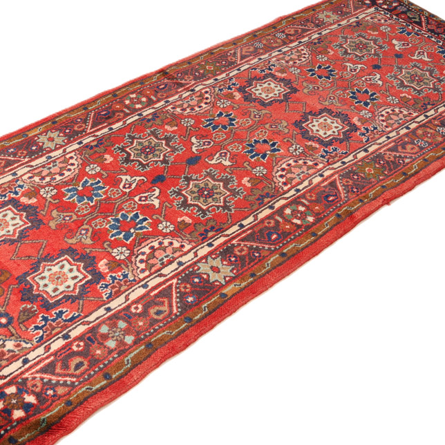 Hamadan Perserteppich aus Iran, 201 × 81 cm