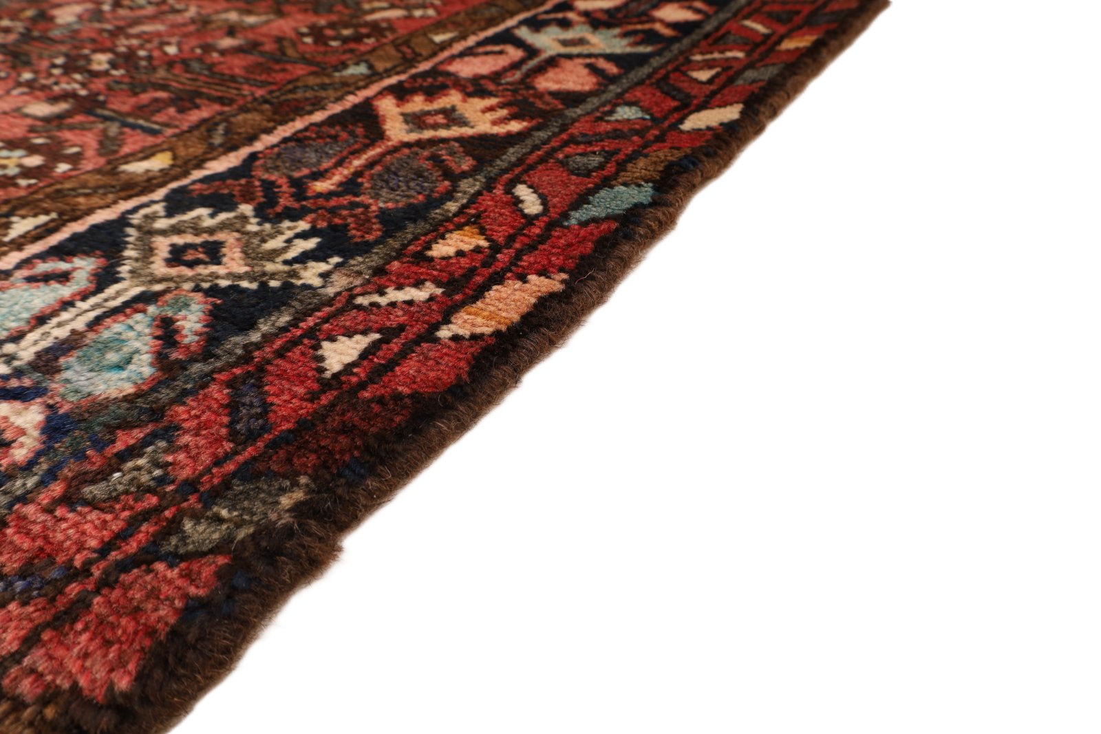 Hamadan Perserteppich 320 × 111 cm aus Wolle, handgeknüpft