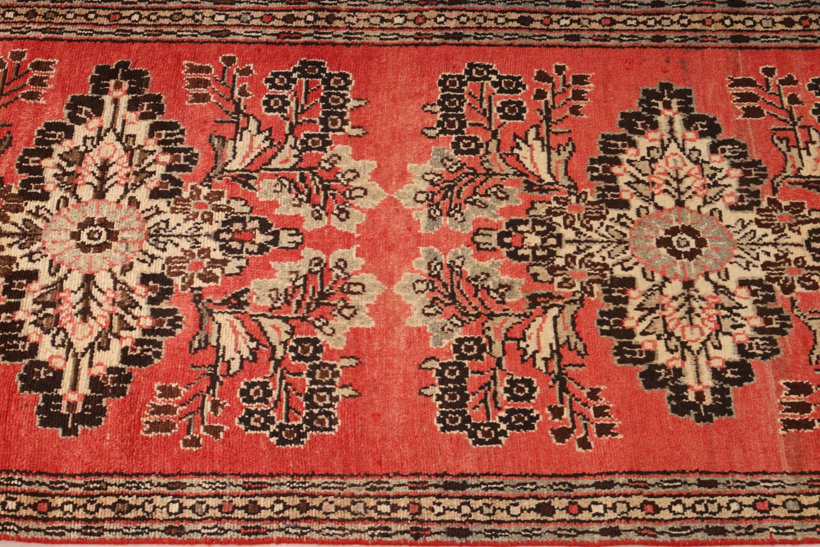 Hamadan Perserteppich 419 × 85 cm aus Wolle, handgeknüpft