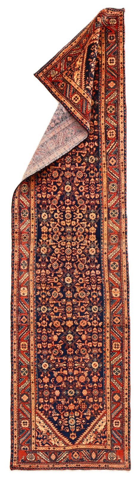 Hamadan Perserteppich aus Iran, 407 × 106 cm