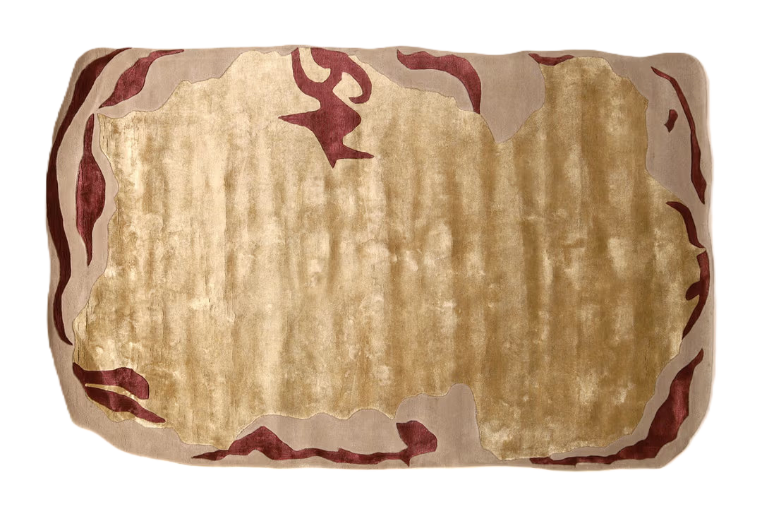 Orientteppich 245 × 150 cm aus Wolle, handgeknüpft