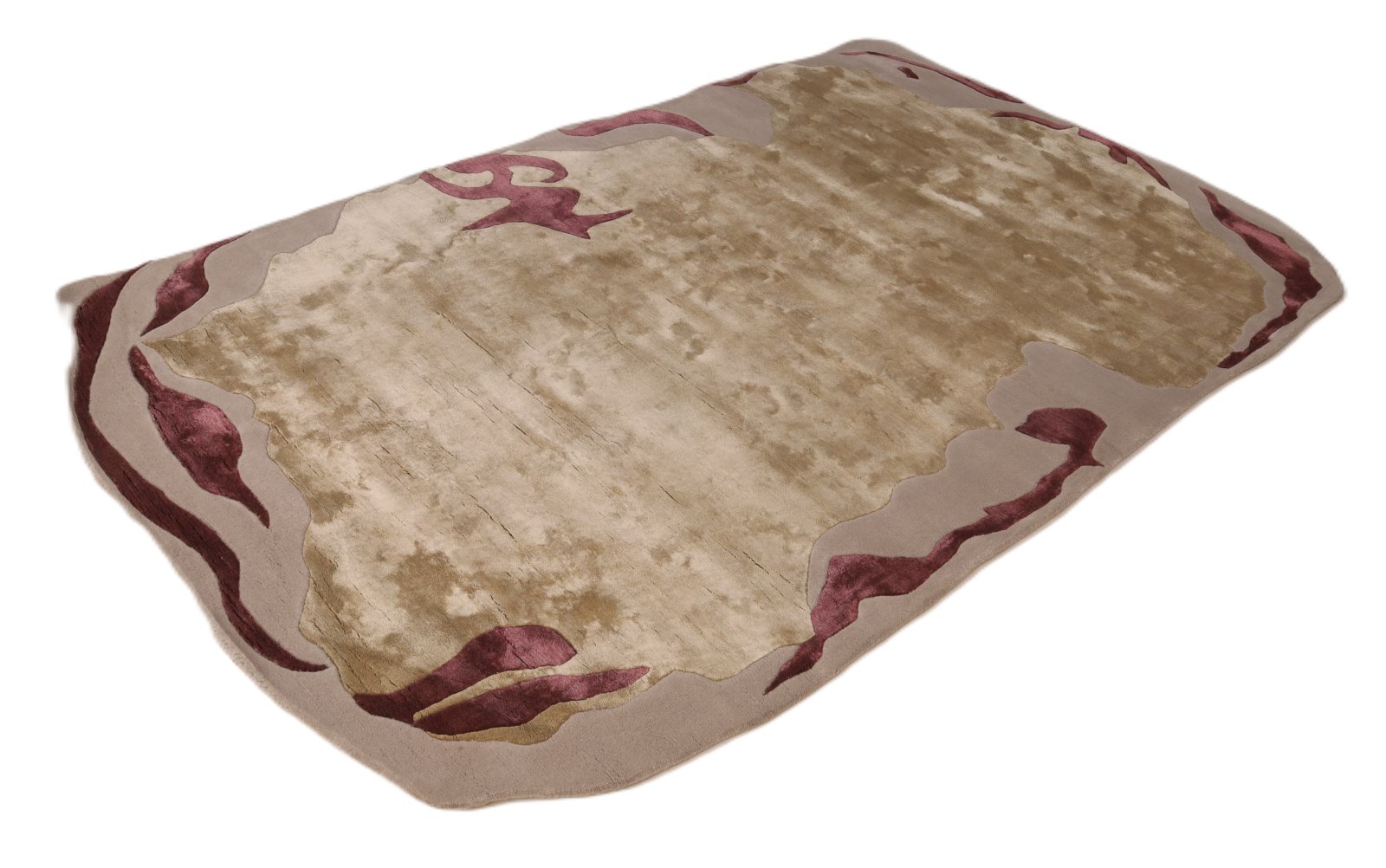 Orientteppich 245 × 150 cm aus Wolle, handgeknüpft