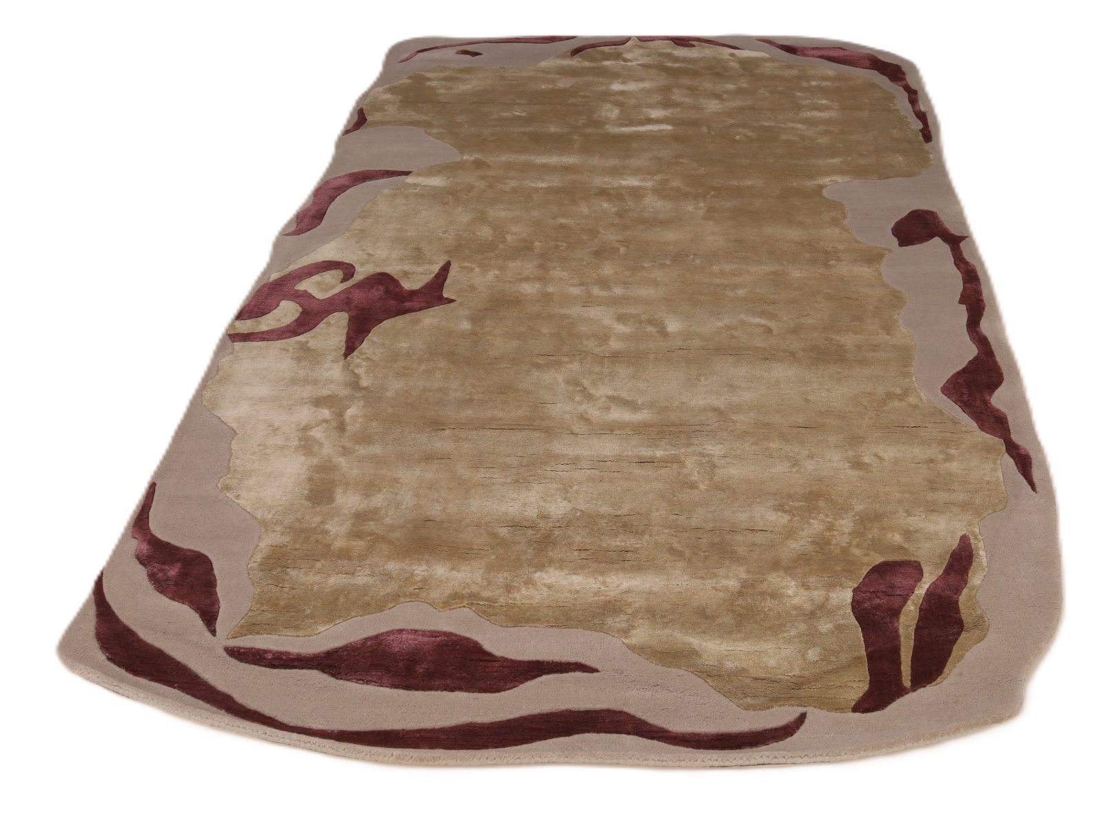 Orientteppich 245 × 150 cm aus Wolle, handgeknüpft