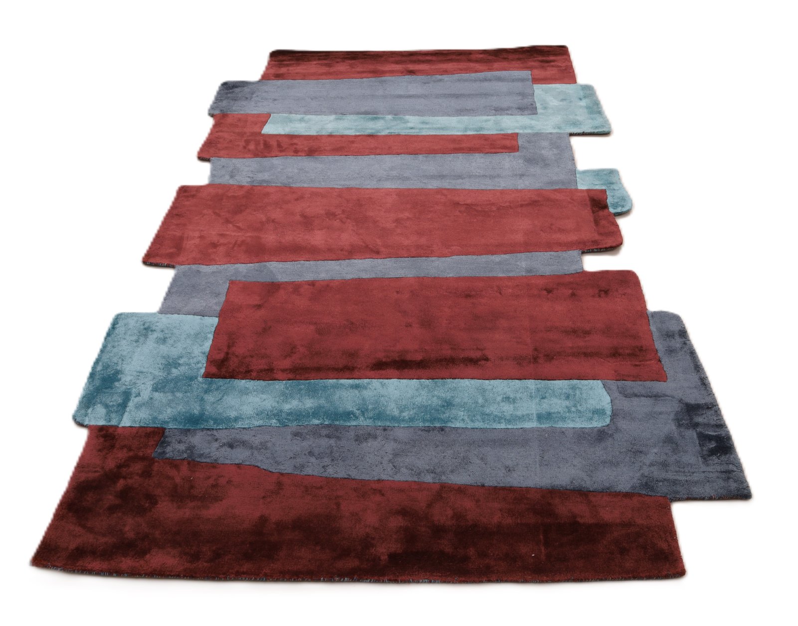 Orientteppich 245 × 150 cm aus Wolle, handgeknüpft
