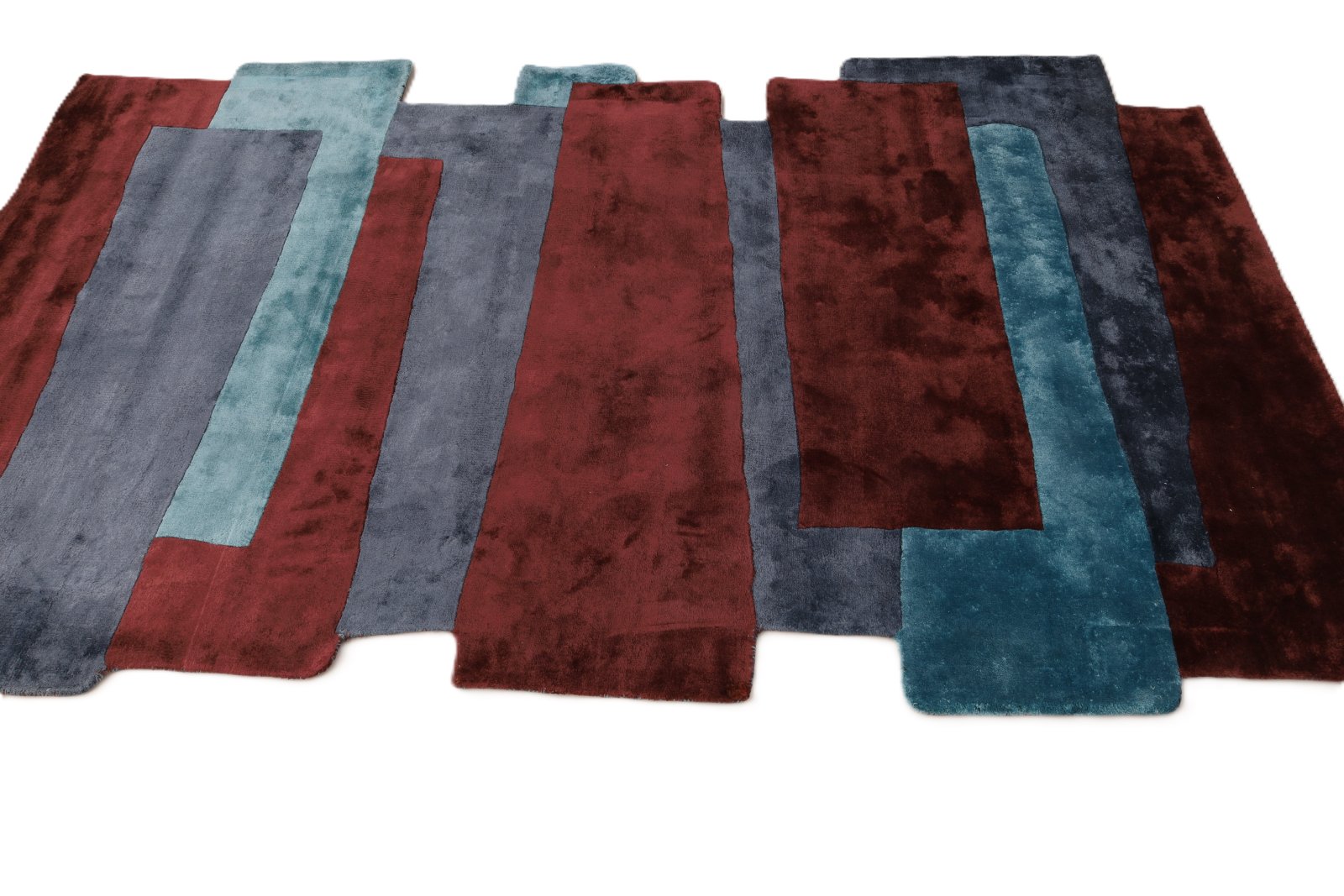 Orientteppich 245 × 150 cm aus Wolle, handgeknüpft