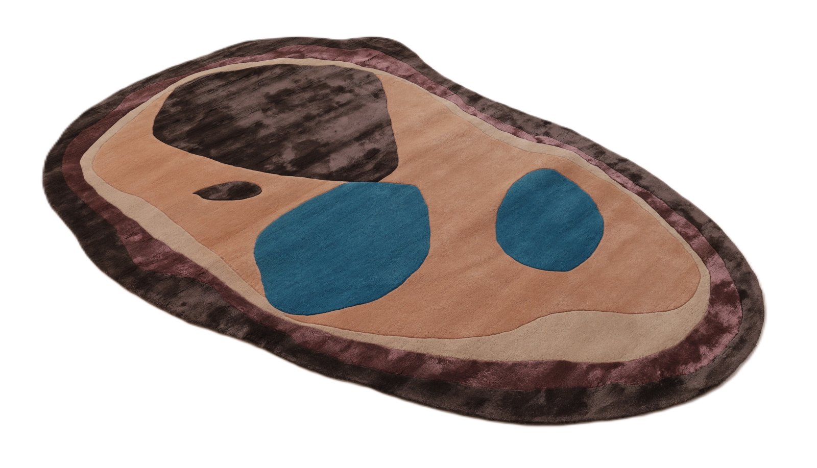 Orientteppich aus Indien, 245 × 150 cm