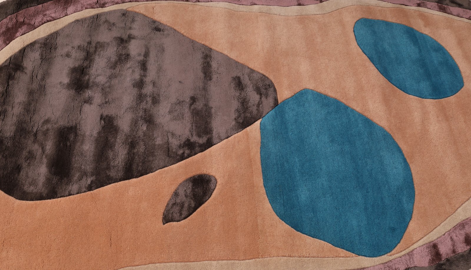 Orientteppich aus Indien, 245 × 150 cm