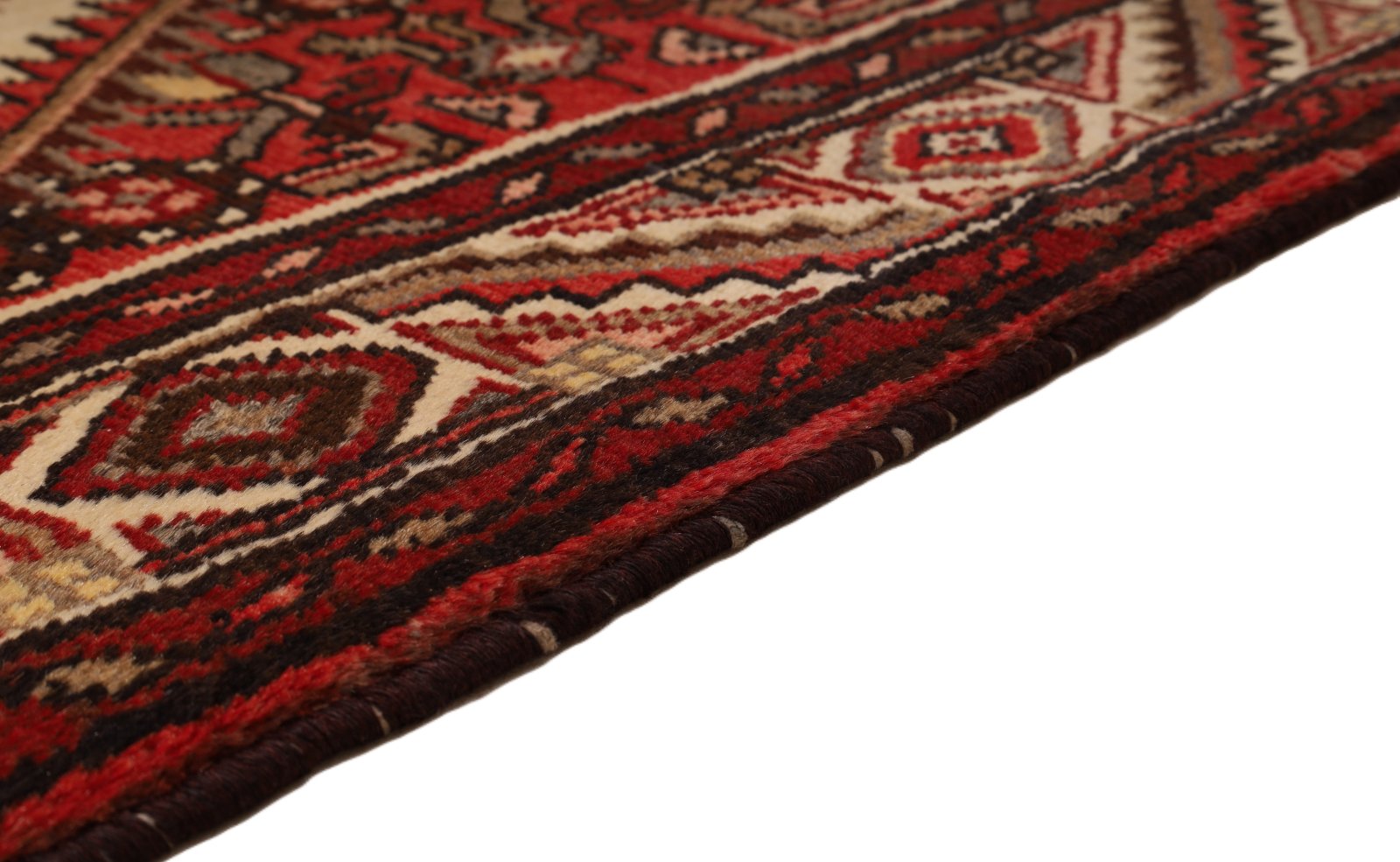 Handgeknüpfter Perserteppich 327 × 113 cm