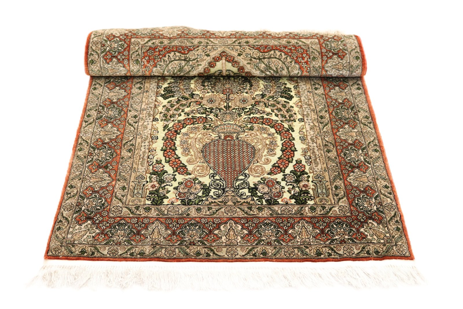 Perserteppich aus Iran, 125 × 77 cm
