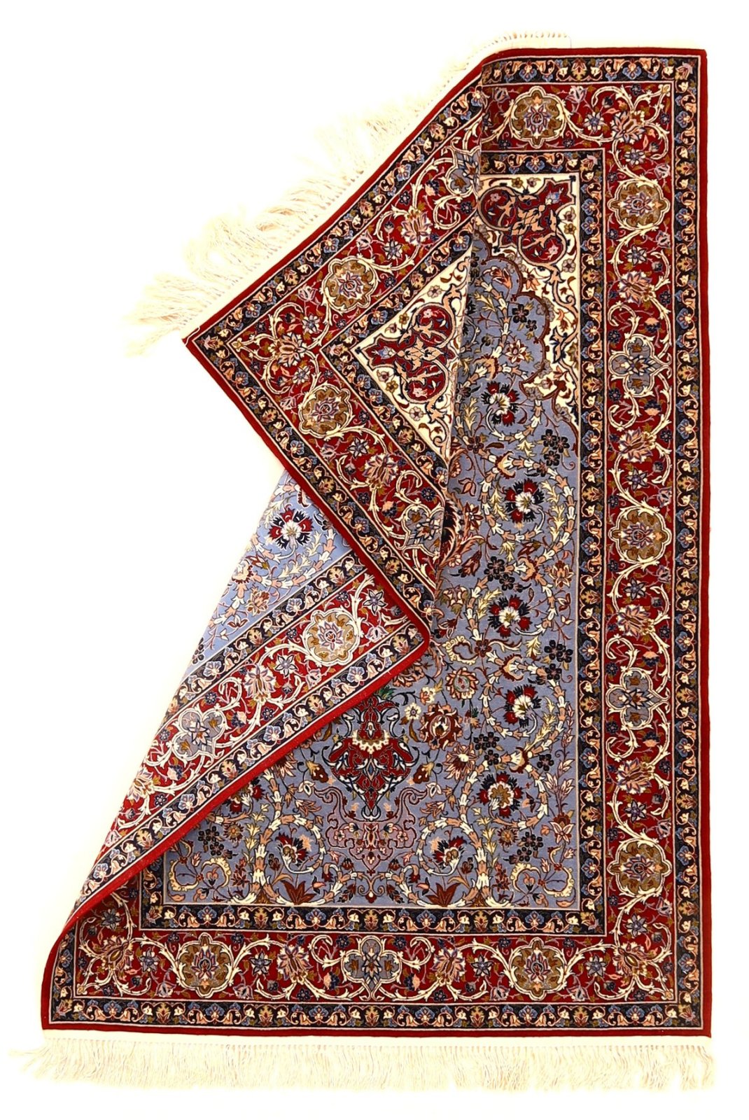 Isfahan Perserteppich aus Iran, 170 × 109 cm
