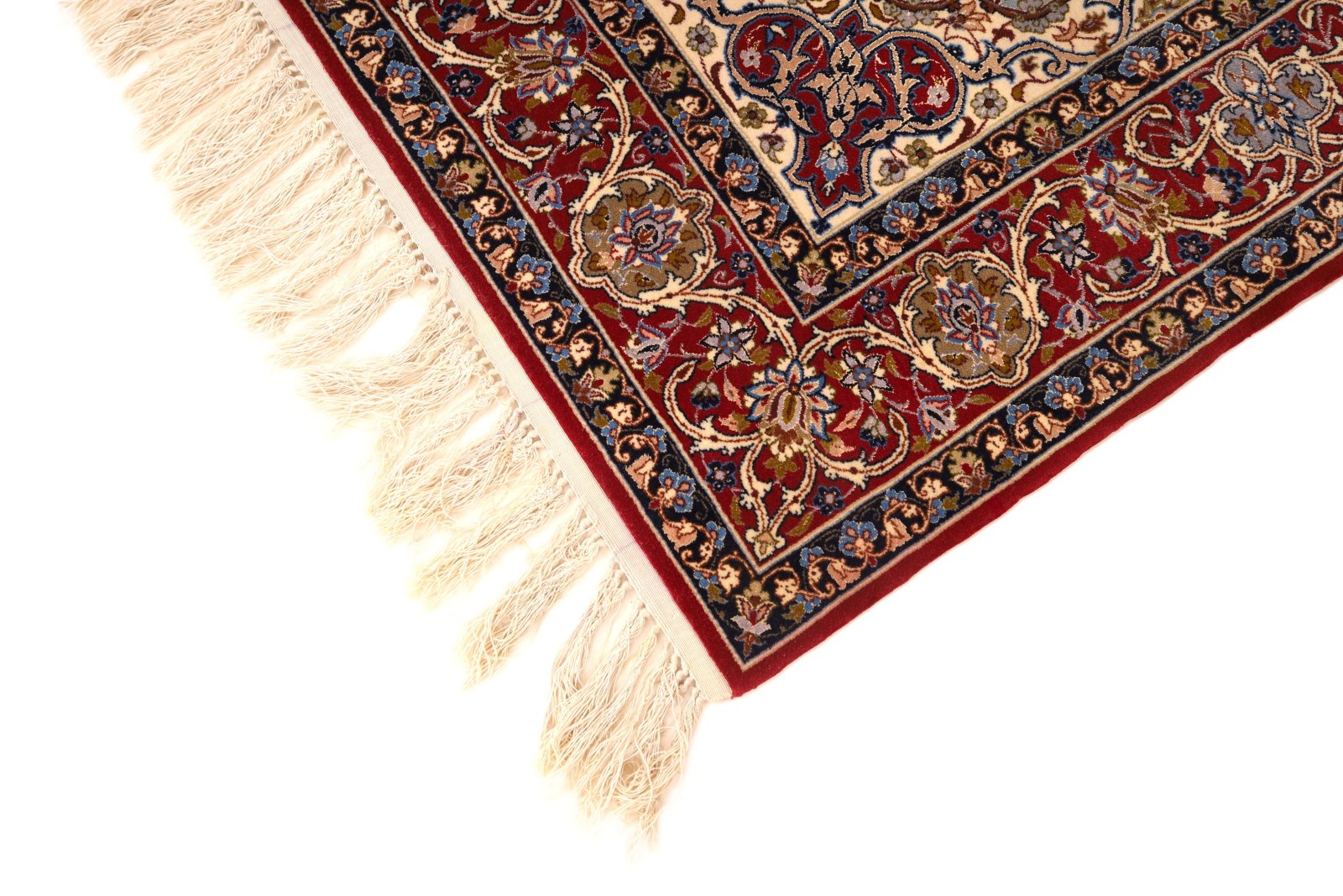 Isfahan Perserteppich aus Iran, 170 × 109 cm