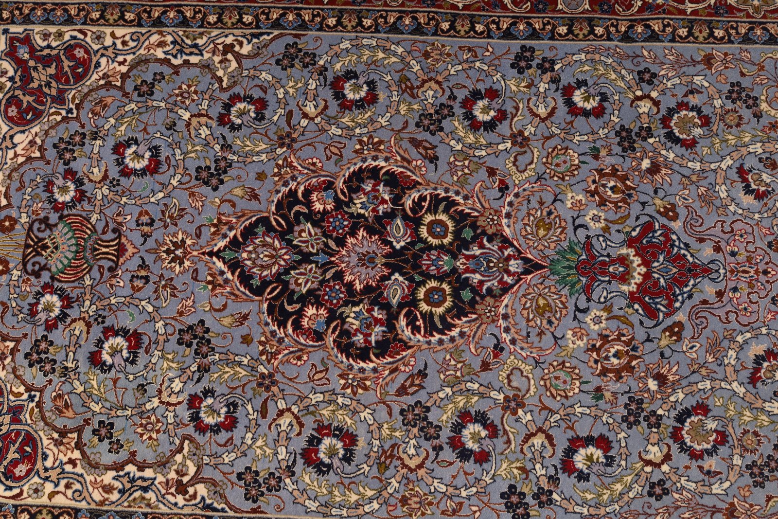 Isfahan Perserteppich aus Iran, 170 × 109 cm
