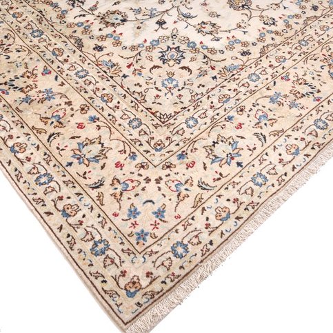 Kashan Perserteppich 350 × 250 cm aus Wolle, handgeknüpft