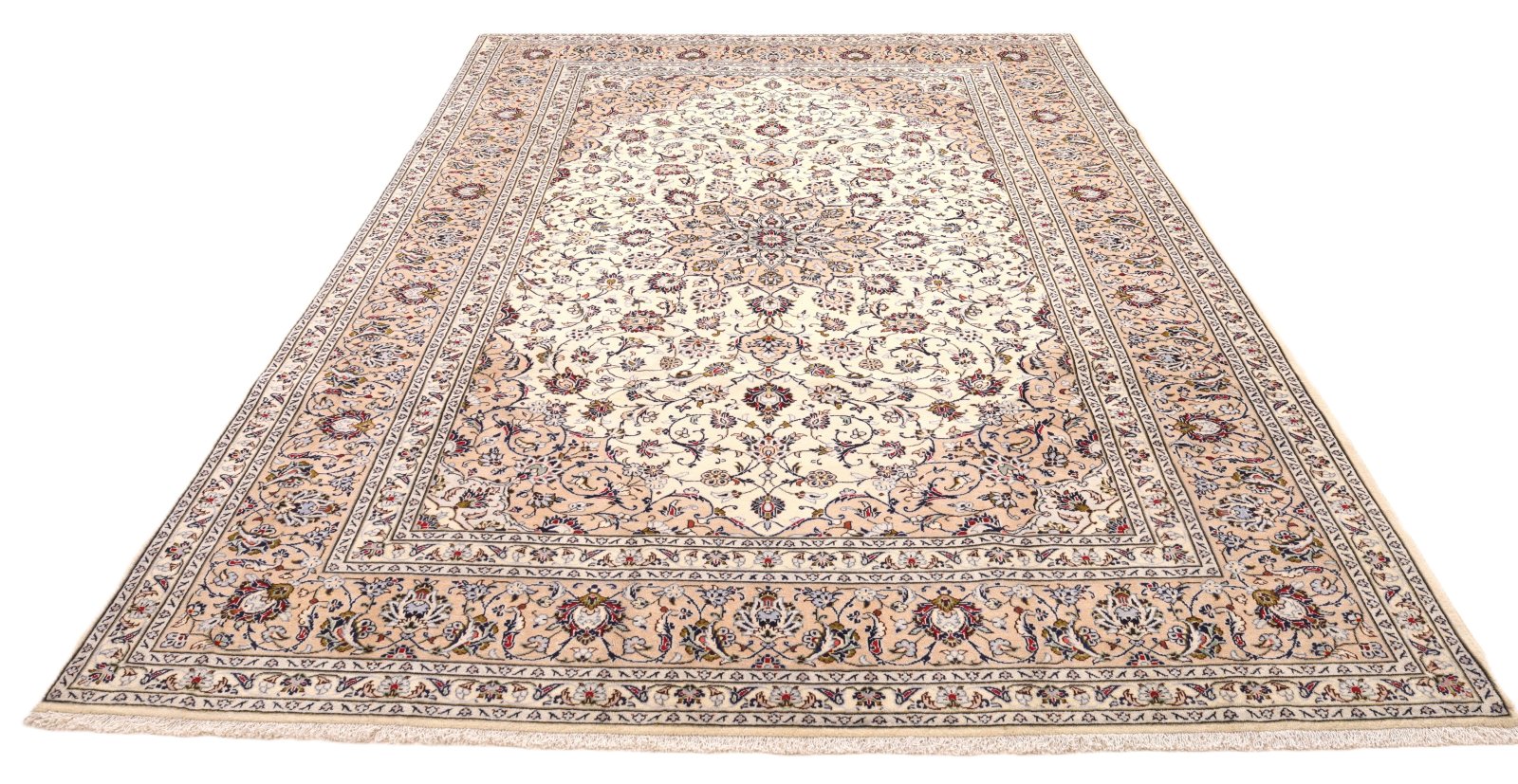 Kashan Perserteppich aus Iran, 360 × 250 cm