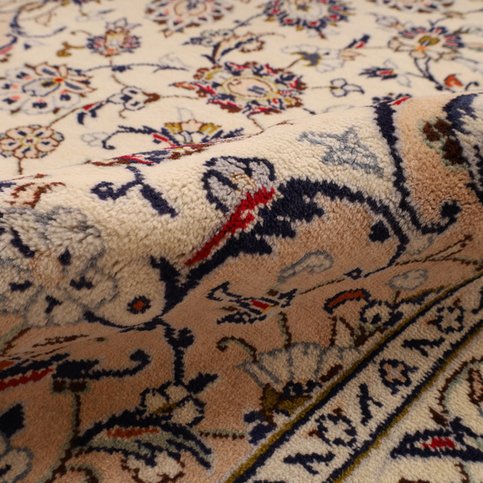 Kashan Perserteppich aus Iran, 360 × 250 cm