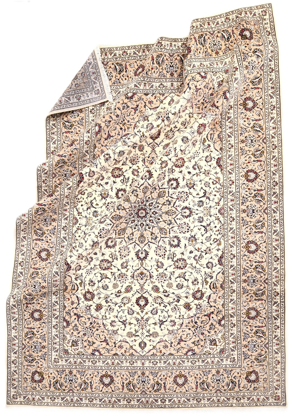 Kashan Perserteppich aus Iran, 360 × 250 cm