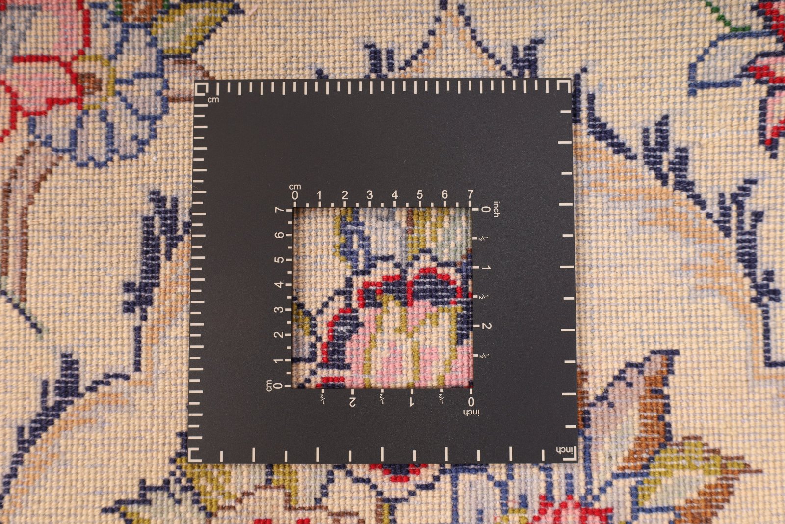 Kashan Perserteppich 392 × 90 cm aus Wolle, handgeknüpft