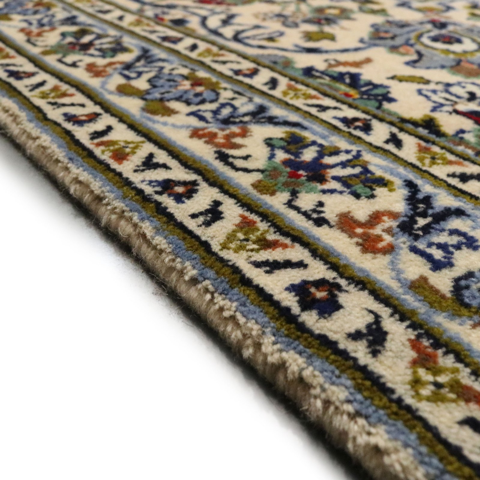 Handgeknüpfter Kashan Perserteppich, 436 × 295 cm, Wolle