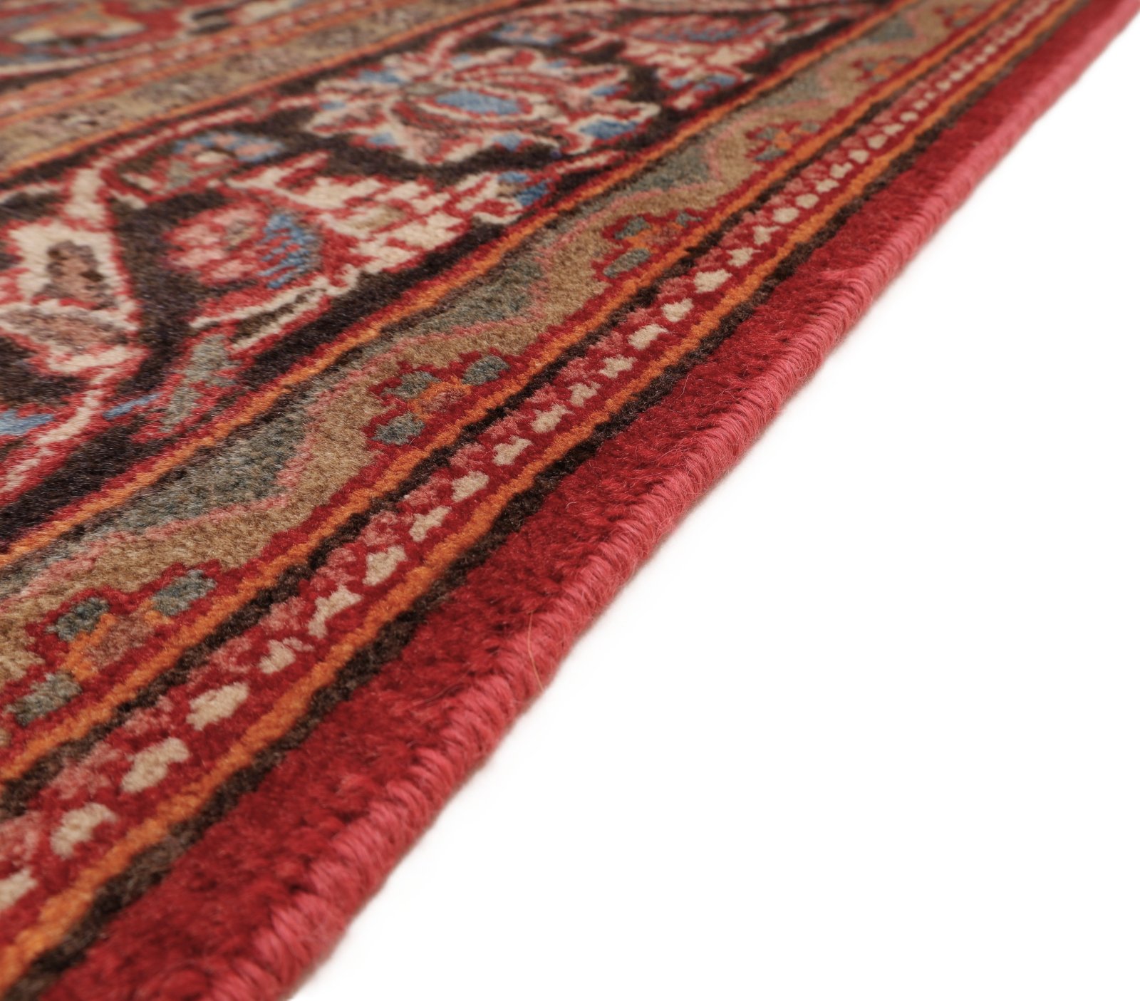 Kashan Perserteppich aus Iran, 196 × 122 cm