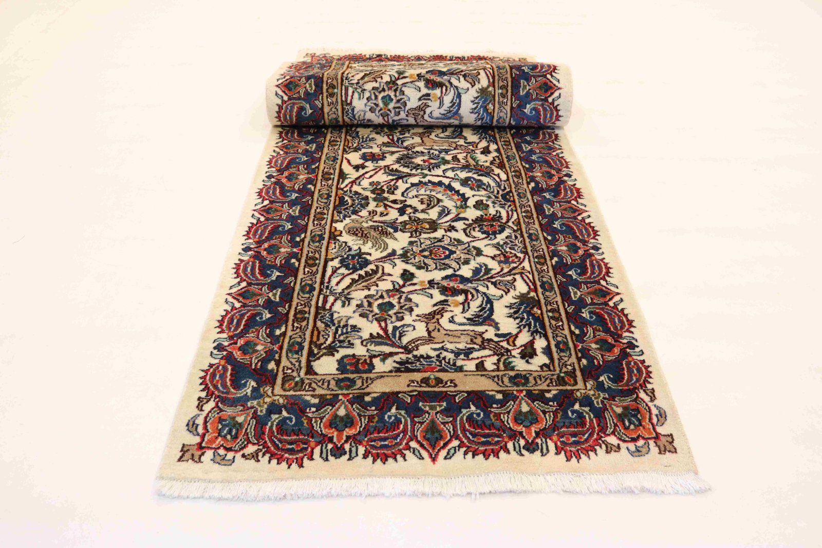 Kashmar Perserteppich 290 × 99 cm aus Wolle, handgeknüpft