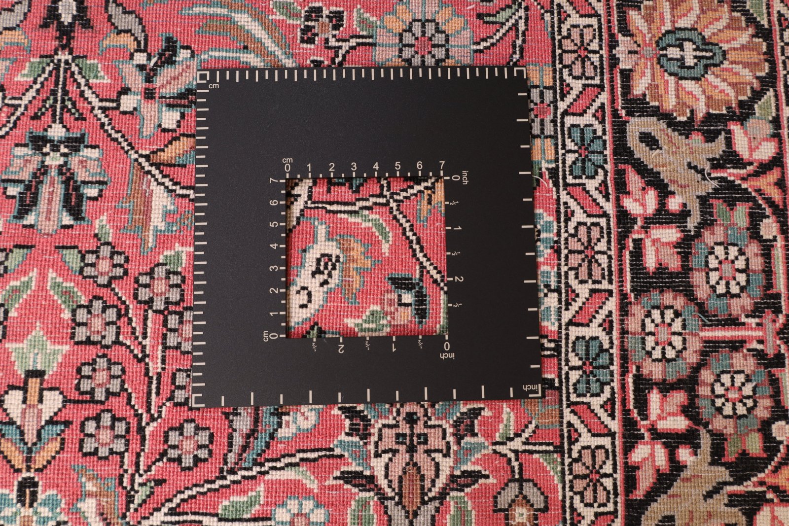 Handgeknüpfter Kashmir Orientteppich, 308 × 74 cm, Wolle