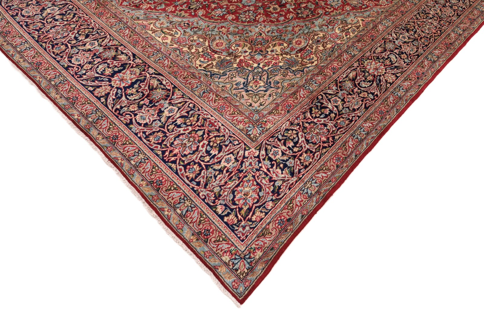Handgeknüpfter Kerman Perserteppich 438 × 300 cm
