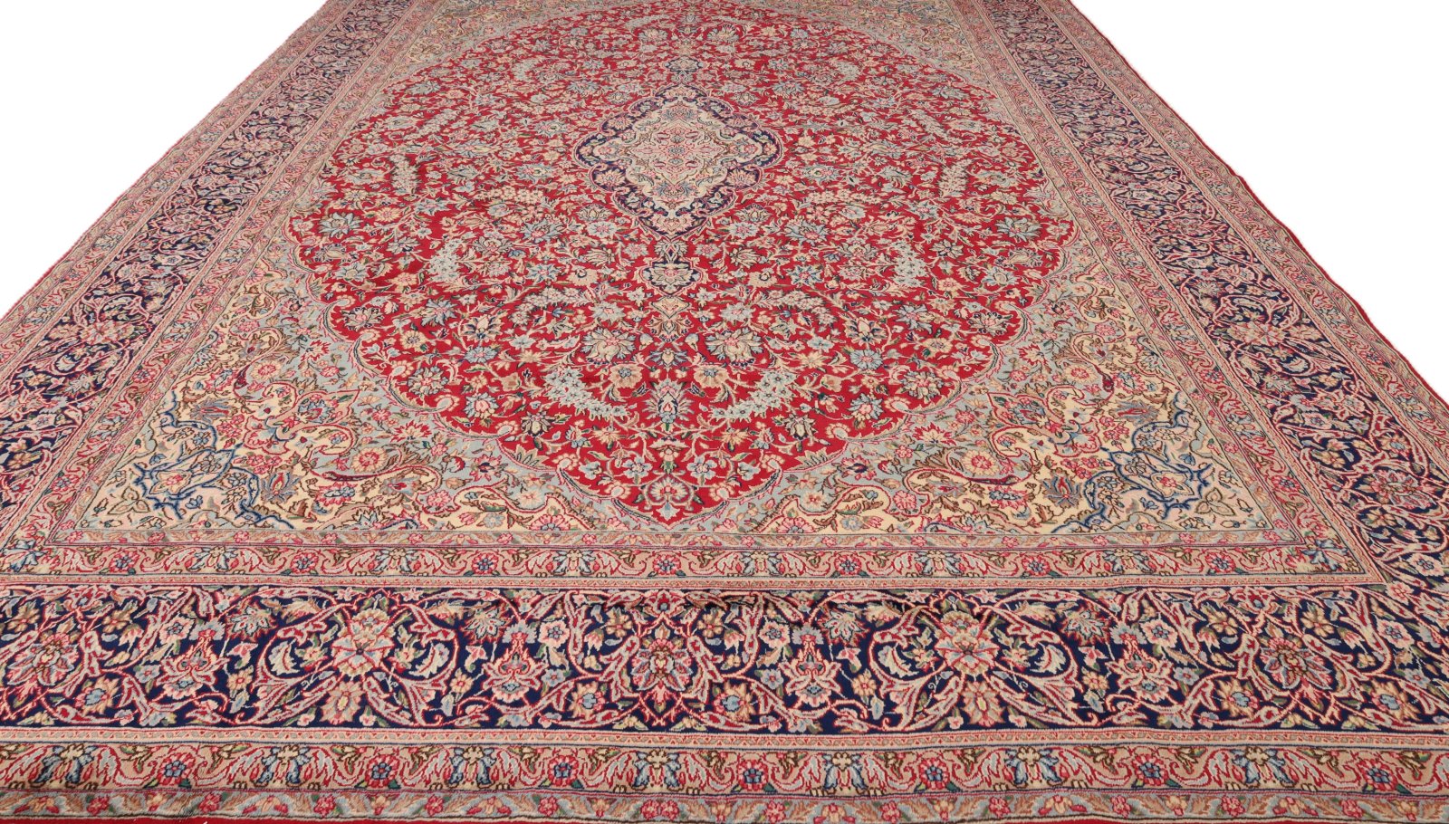 Handgeknüpfter Kerman Perserteppich 438 × 300 cm