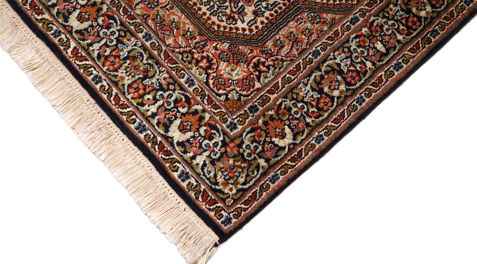Handgeknüpfter Kashmir Orientteppich 122 × 83 cm