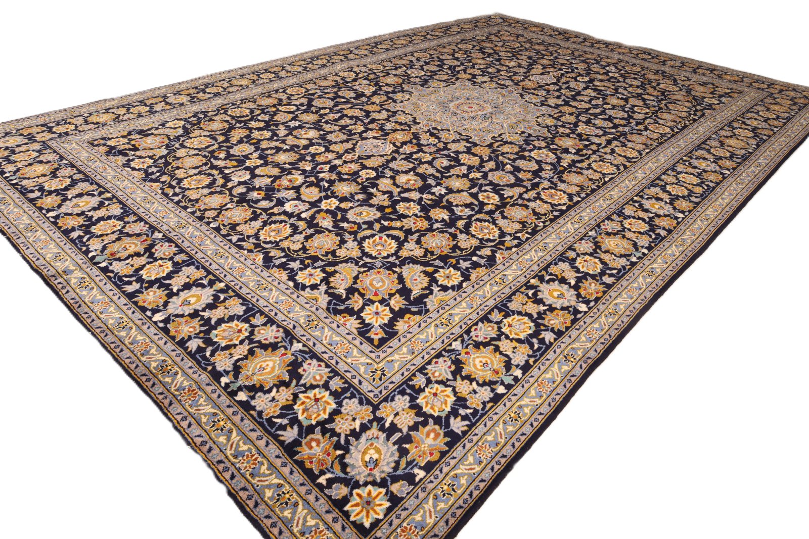 Kashan Perserteppich aus Iran, 497 × 324 cm