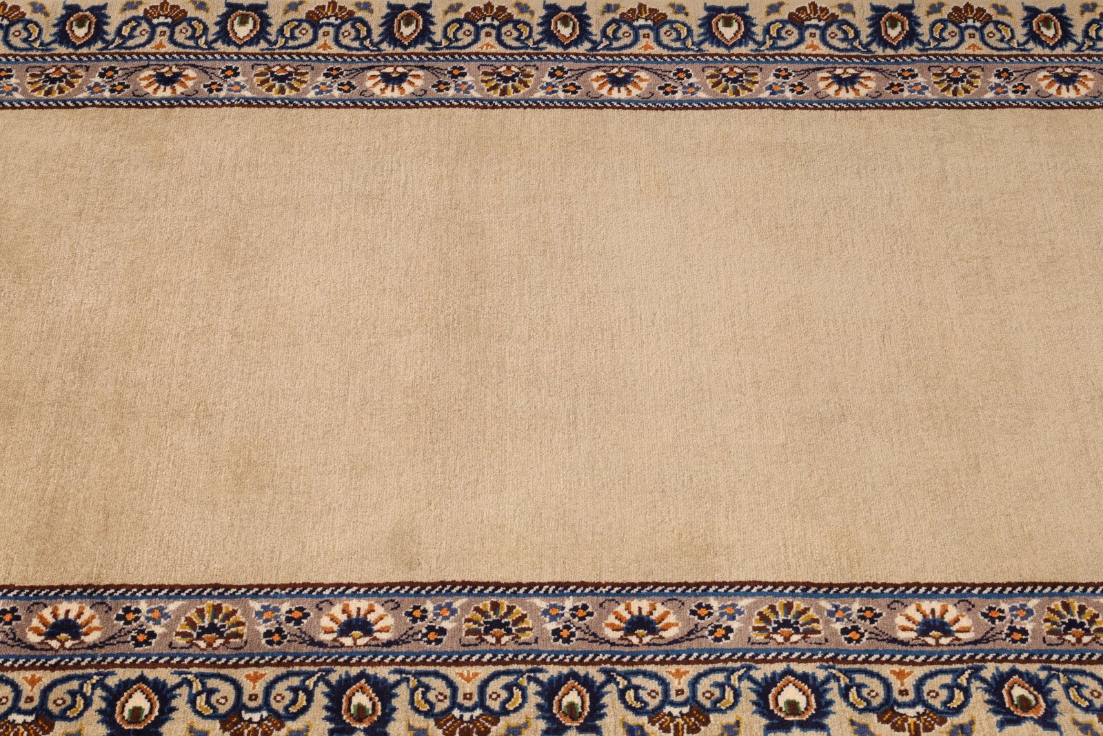 Handgeknüpfter Kashan Perserteppich 485 × 105 cm